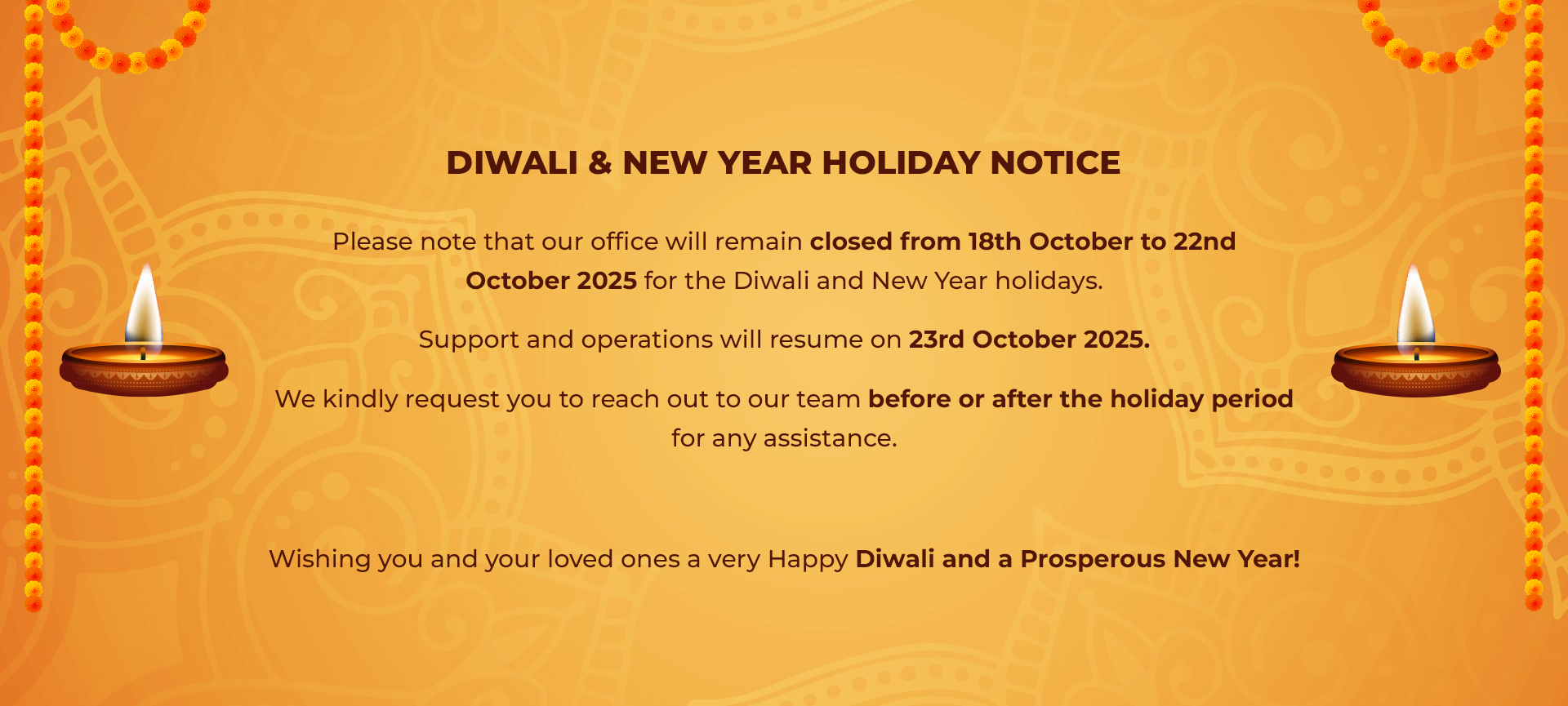 Diwali Banner